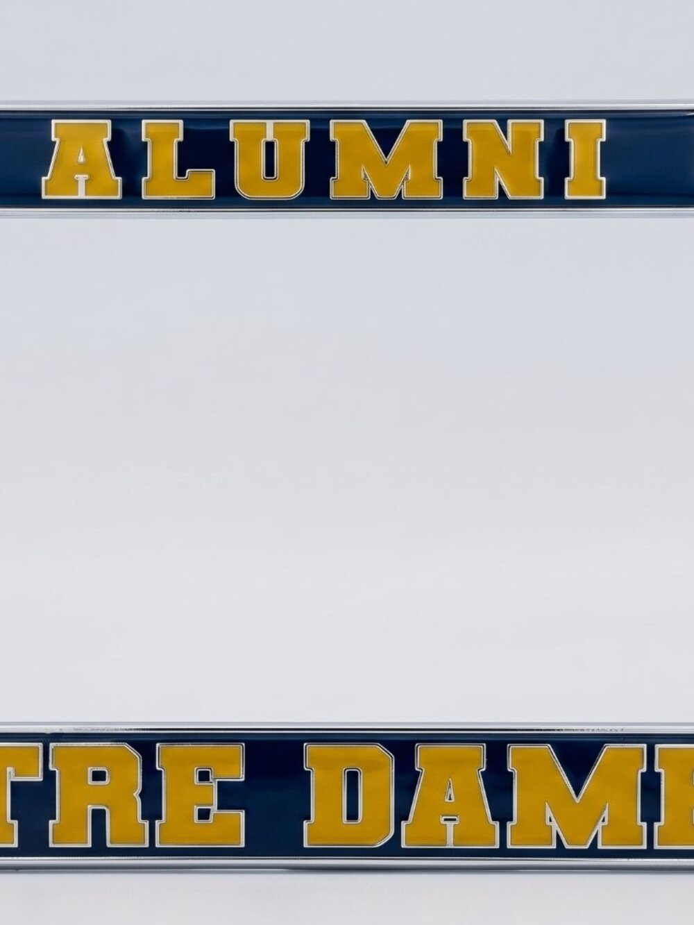 University of Notre Dame (Fighting Irish) Alumni Metal License Plate Frame